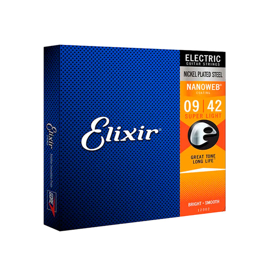 Cordas 009 Super Light Guitarra Nanoweb Elixir [F108]