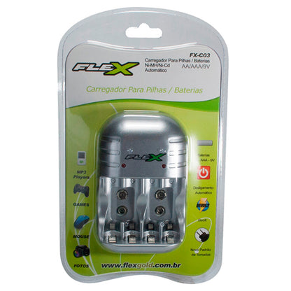 Carregador De Bateria Fxc03 Flex [F108]