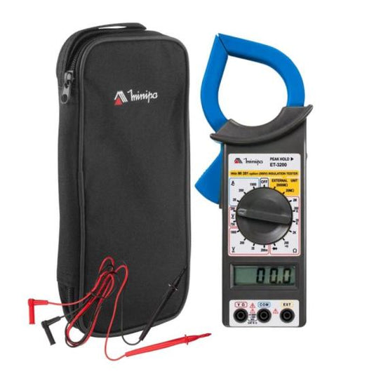 Alicate Amperímetro Digital Minipa ET-3200 Azul/Preto [F002]