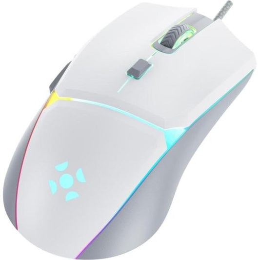 Mouse Gamer Fortrek Crusader 12800Dpi Branco [F002]