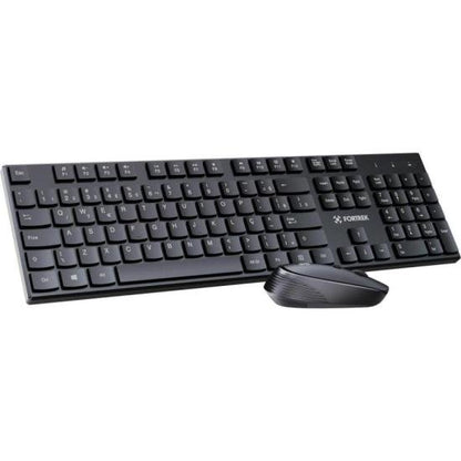 Kit Mouse e Teclado Fortrek CW11 Wireless Preto [F002]
