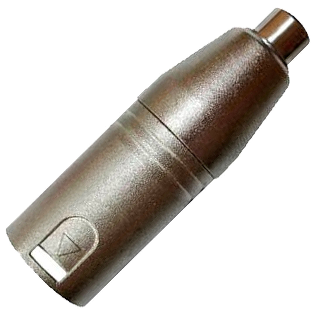 Adaptadores Rca Fêmea P/xlr 3p Macho Niq. Wc 245 Ad 02 Unidades Wireconex [F108]