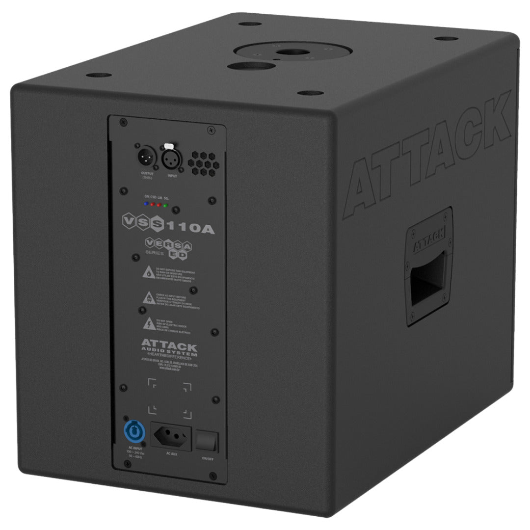 Subwoofer Versa Red Attack Vss110a - Caixa Ativa / Amplificada 10 Polegadas [F108]