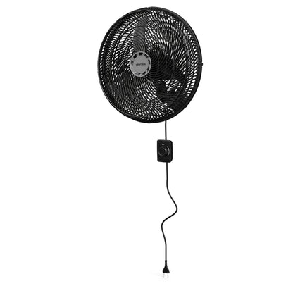 Ventilador Parede 50cm Oscilante 220v Preto Ventisol [F108]
