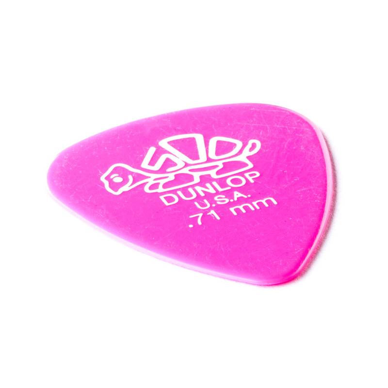 Palheta Delrin 500 0,71mm Pct C/6  41r.71 Dunlop (1802) [F108]