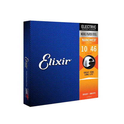 Cordas 010 Light Guitarra Nanoweb Elixir [F108]