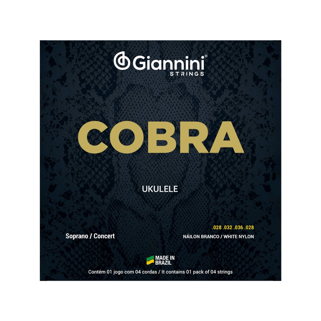 Encordoamento Giannini P/ukulele Nylon Branco Geuksc [F108]