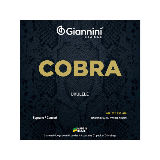Encordoamento Giannini P/ukulele Nylon Branco Geuksc [F108]
