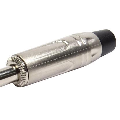 Conector P10 Macho Linha Mono Metal Ponta Gold Storm 10 Unidades [F108]