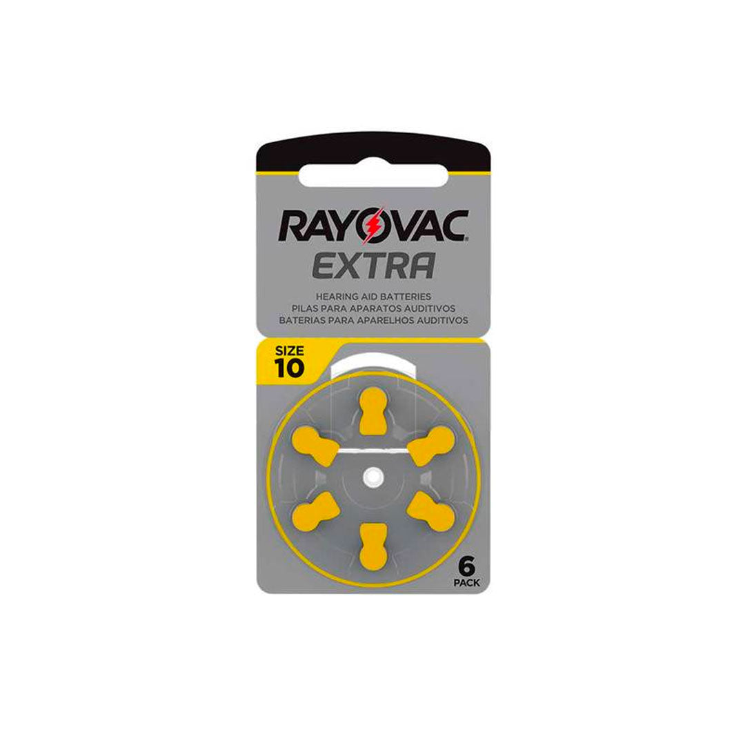 Pilha Auditiva Rayovac E.adv Act Tam10 Cart 6 Sm-60 [F108]