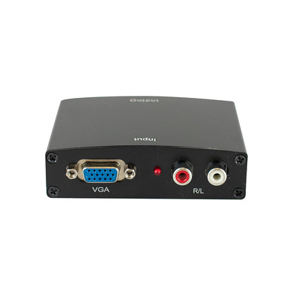 Conversor De Audio/video Evus C-090 Vga + Audio (rca) Para Hdmi [F133]