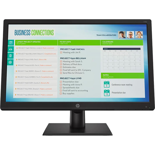 Monitor Hp Led 18.5´ Widescreen, Vga - V19b [F133]