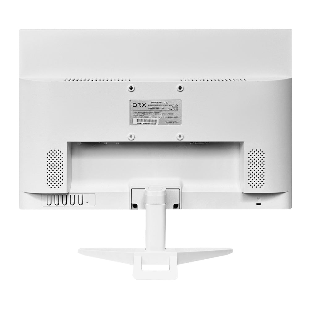 Monitor Brx Led 20" Hdmi + Vga Branco [F133]