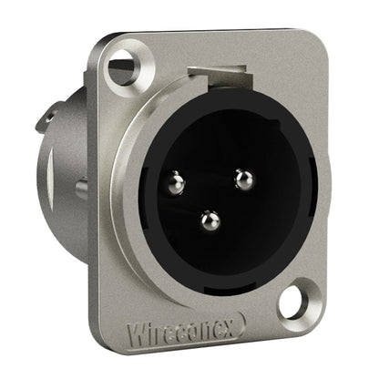 Conector  Xlr Macho Wc 1033 10 Unidades Painel Wireconex [F108]