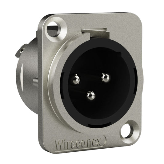 Conector  Xlr Macho Wc 1033 10 Unidades Painel Wireconex [F108]