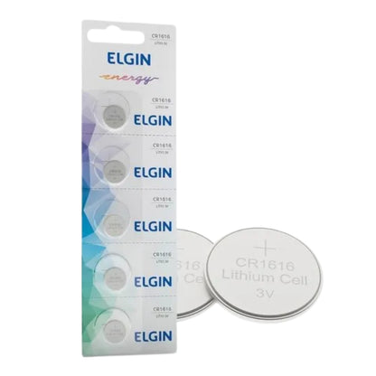 5 Baterias  Cr1616 Elgin [F108]