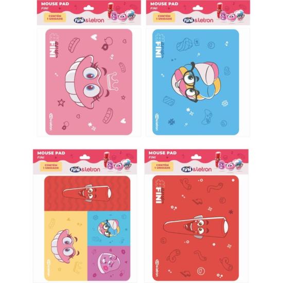 Mouse Pad Slim Letron Fini (Caixa C/20 Unidades) [F002]