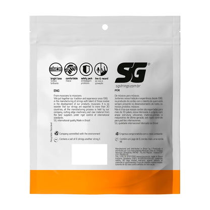 Encordoamento P/violão Aço Bronze 85/15 Sg 0.010 - 0.047 [F108]