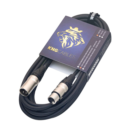 Cabo Para Microfone Balanceado Xlr Xlr 10 Metros Mcb-10 Kng Wireconex [F108]