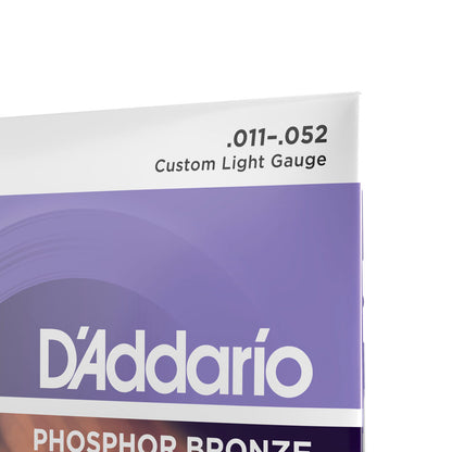 Cordas Para Violão Aço D Addario Phosphor Bronze Ej26 .011-.052 [F108]