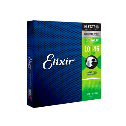 Cordas 010 Light Guitarra Optiweb Elixir [F108]
