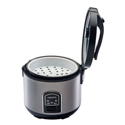 Panela De Arroz Inox Com Visor Pai10x 127v  Agratto [F108]