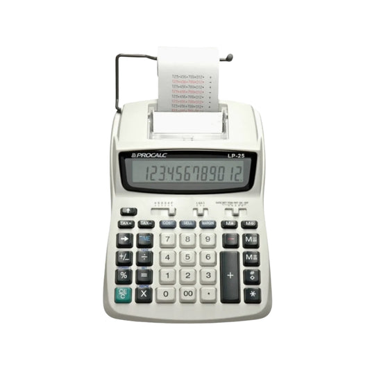 Calculadora Impressão 12 Dígitos Lp25 Bivolt Procalc [F108]