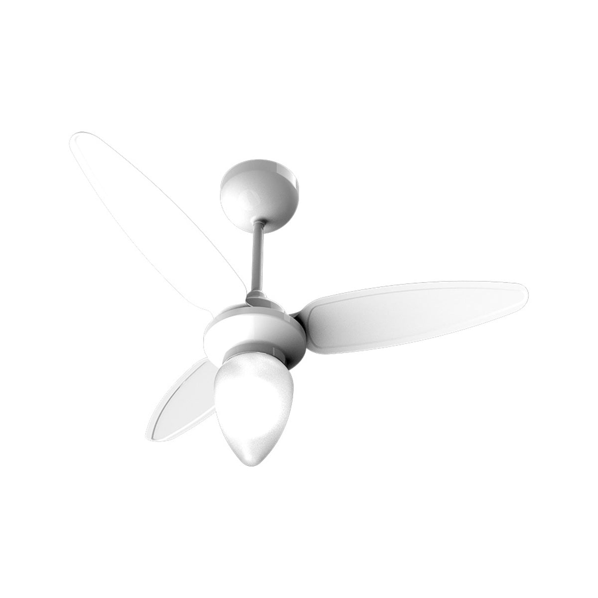 Ventilador De Teto Wind 3p Inverter Bivolt Branco Ventisol [F108]