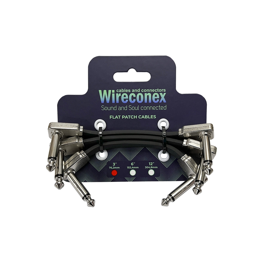 Cabo Flat Para Pedal Wireconex Wfc 3-3 – Emborrachado 3 Polegadas [F108]