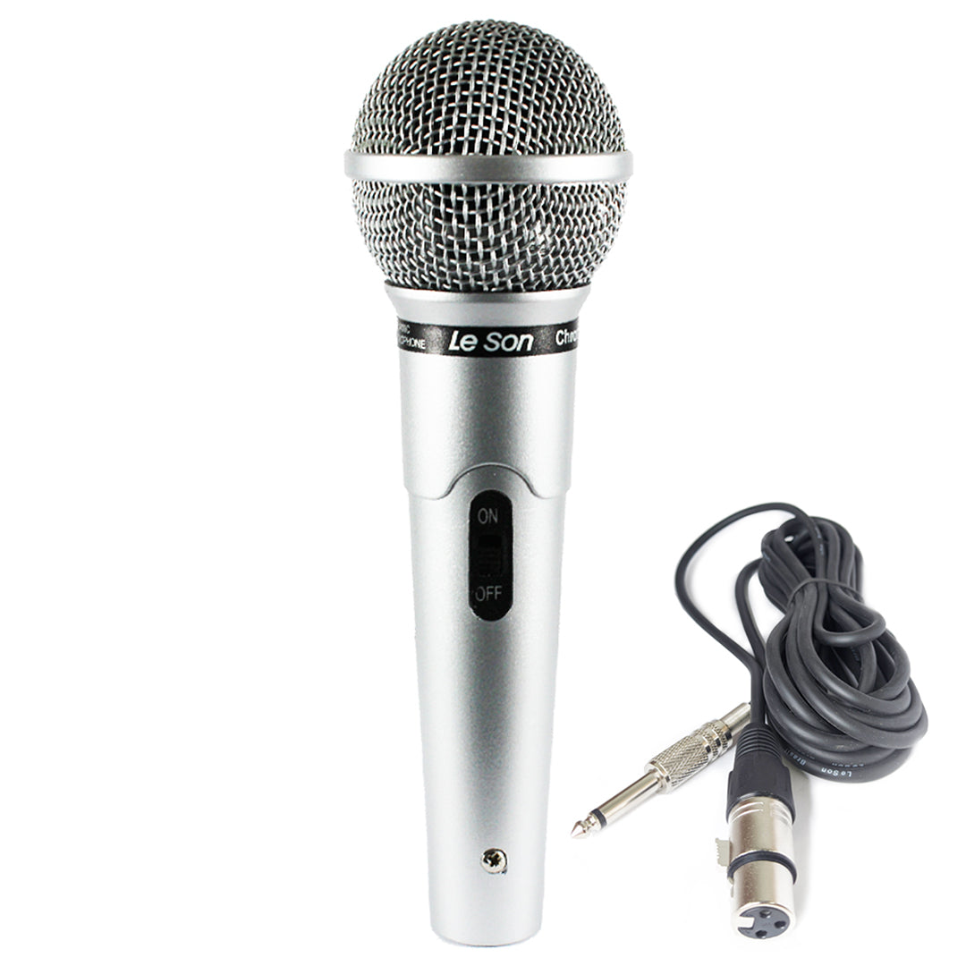 Microfone Mc200 Prata Leson [F108]