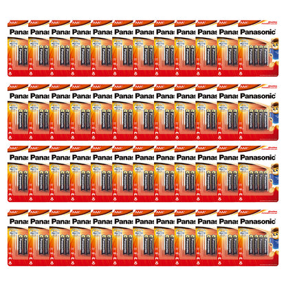 192 Pilhas Alcalinas AAA Panasonic (48 Cartelas C/4 Un)