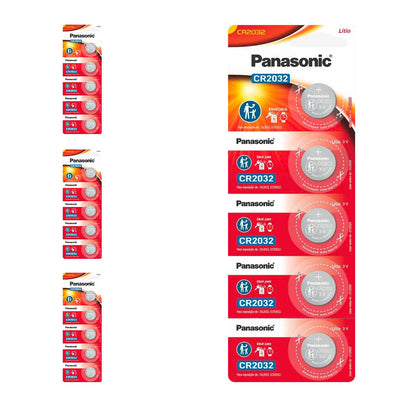 20 Baterias Cr2032 Panasonic (4 Cart)