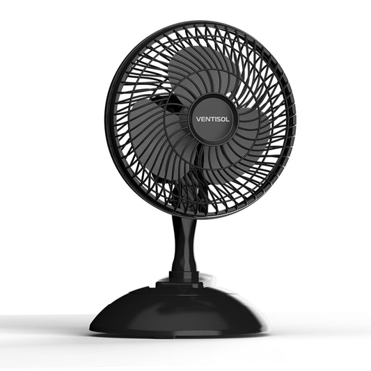 Mini Ventilador 20cm Portátil 220v Preto Ventisol [F108]