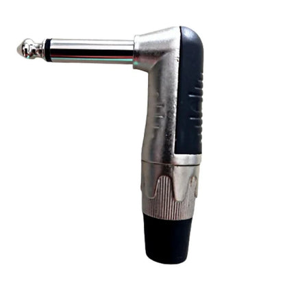 Conector P10 Macho Linha Mono Metal 90 Graus Storm [F108]