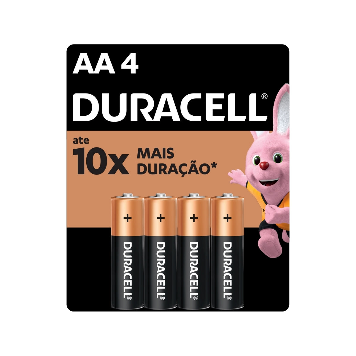 4 Pilhas Alcalinas Aa Duracell [F108]