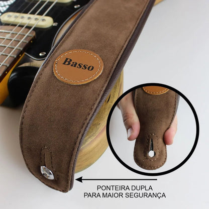 Correia Cla 04 Suede Marrom Basso [F108]