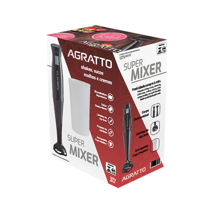 Super Mixer Com Copo 200w 127v Agratto [F108]