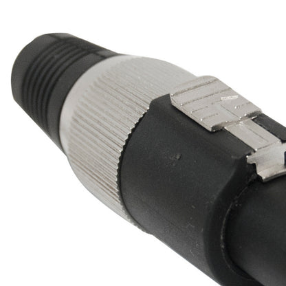 Conector Macho Para Cabos 4 Polos Spk Metal Storm 10 Unidades [F108]