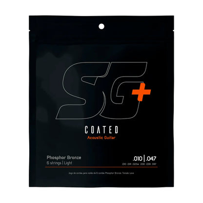 Encordoamento P/violão Fósforo Bronze Sg+ Revestido 010 [F108]