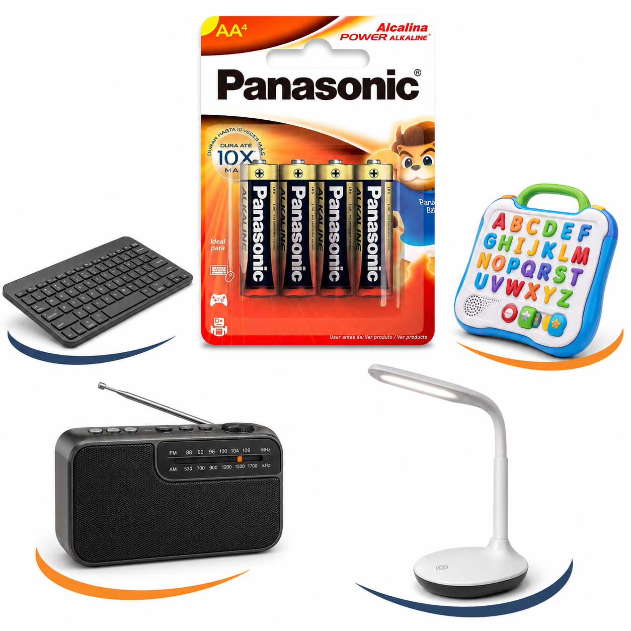 32 Pilhas Alcalinas Aa Panasonic (8 Cart)