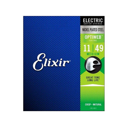 Encordoamento 011 Medium Guitarra Optiweb Elixir [F108]