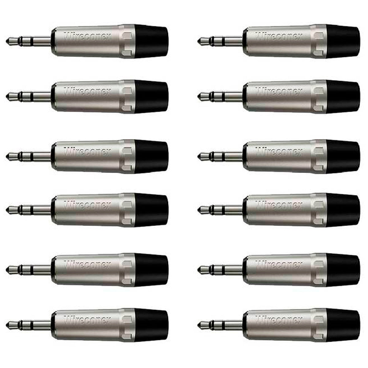 Conector P2 Stereo 3,5mm Plt Wc 1323 Trs Wireconex 10 Unidades [F108]