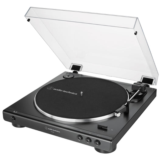 Toca Discos Automático Atlp60x Preto Audiotechnica [F108]