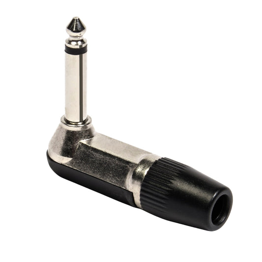 Conector P10 Macho Linha Mono Metal 90 Graus Storm [F108]