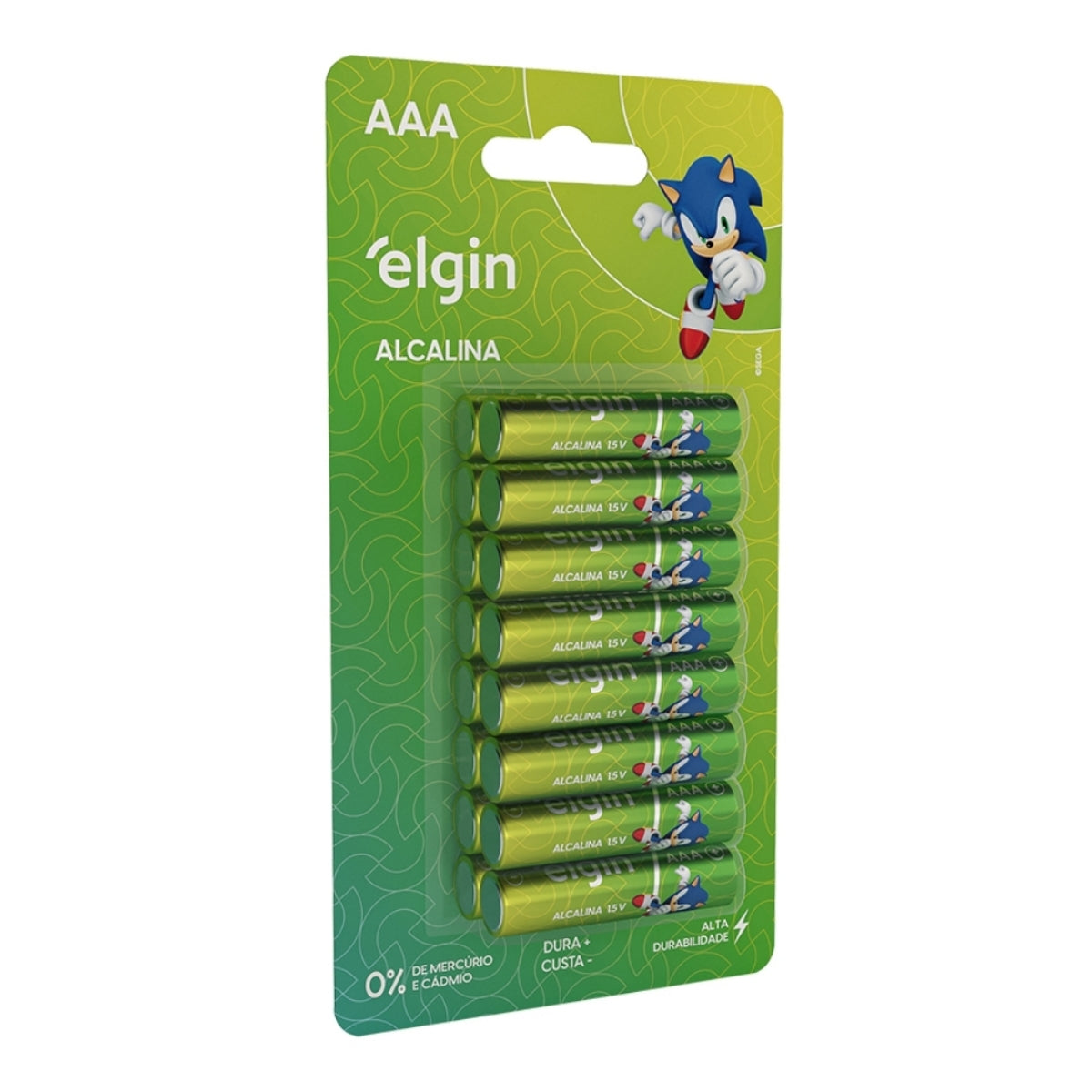 Pilha Alcalina Aaa Com 16 Unidades Elgin [F108]