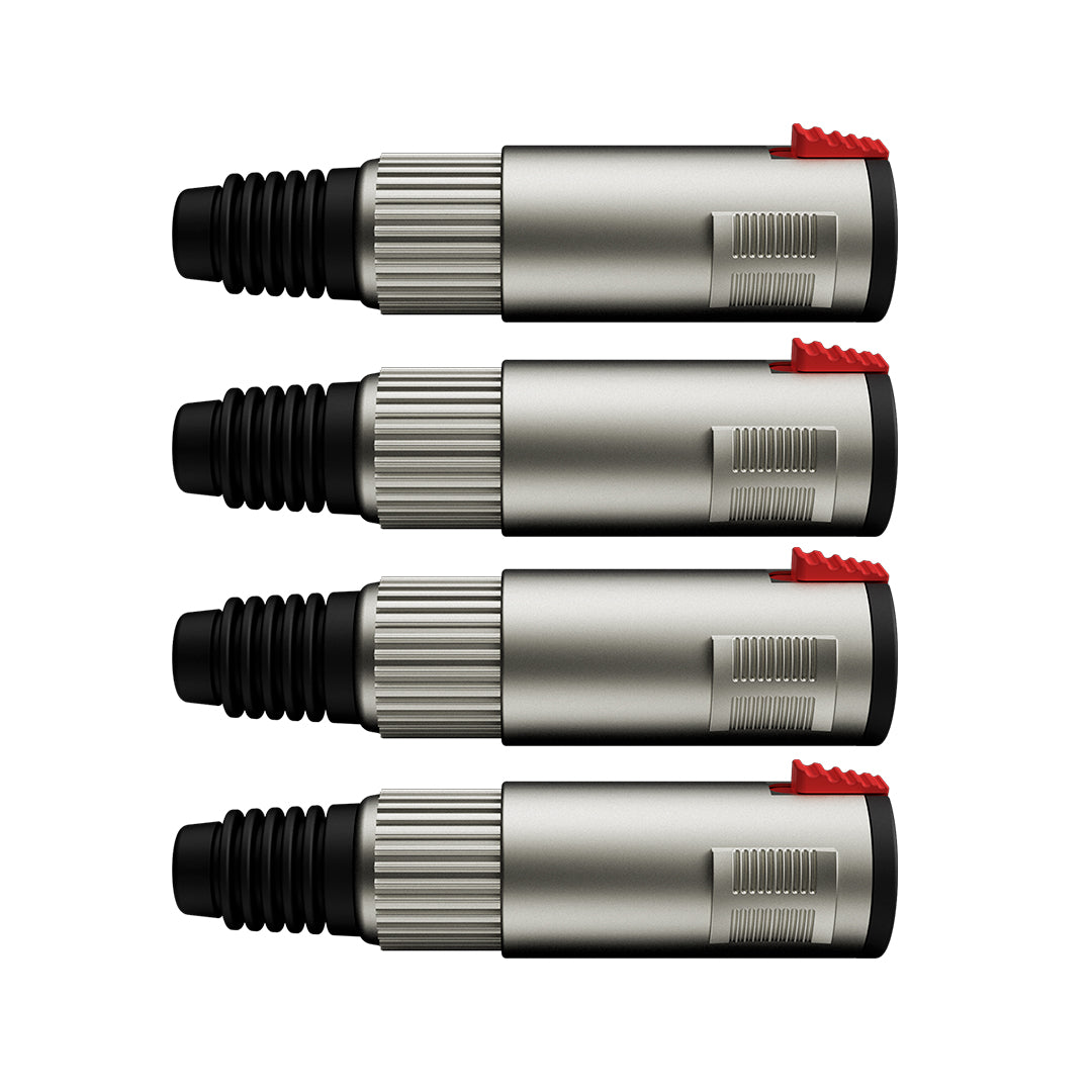 Conector P10 1/4 Femea Linha Trs Wc 197 Wireconex 04 Unidades [F108]