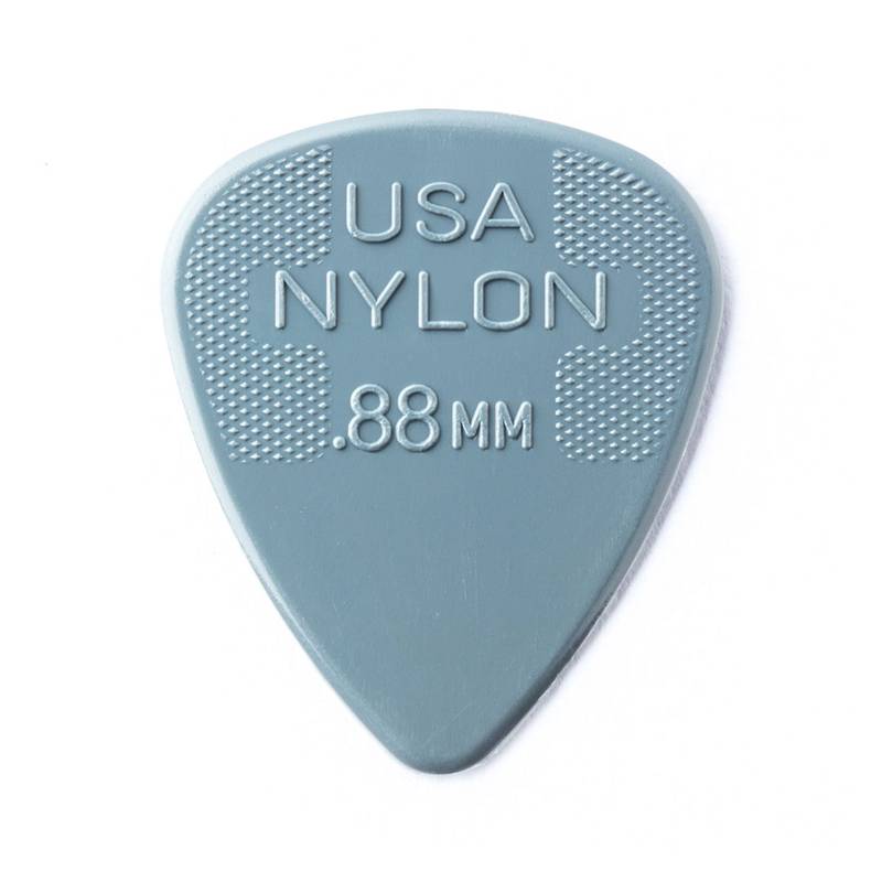 Palheta Nylon Standard 0,88mm Cinza Escuro Pct C/6 44r.88 Dunlop (1982) [F108]