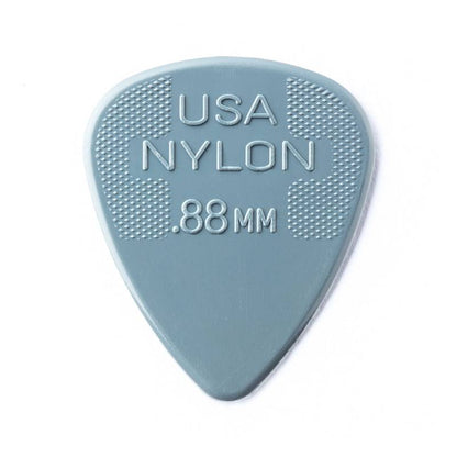 Palheta Nylon Standard 0,88mm Cinza Escuro Pct C/6 44r.88 Dunlop (1982) [F108]