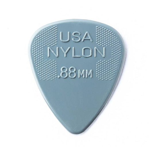 Palheta Nylon Standard 0,88mm Cinza Escuro Pct C/6 44r.88 Dunlop (1982) [F108]