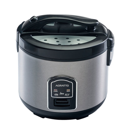 Panela De Arroz Inox Com Visor Pai10x 127v  Agratto [F108]